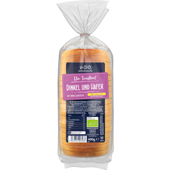Sottolestelle Toastbrot Dinkel & Hafer, 400 g Pack