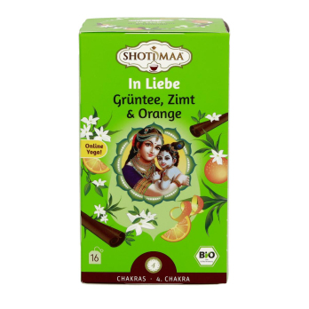 Shoti Maa IN LIEBE, Grüntee Bancha & Zimt, 1,8 gr,