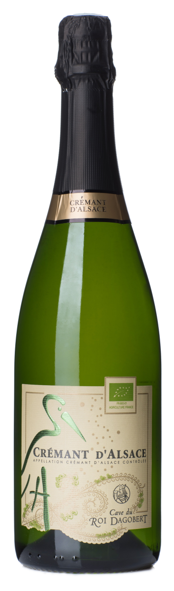 Crémant dAlsace Brut weiss, 0,75 ltr Flasche