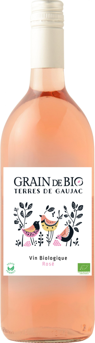 Grain de Bio rosè, 1 ltr Flasche