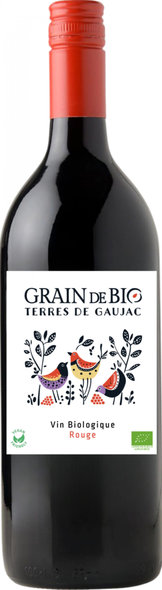 Grain de Bio rouge, 1 ltr Flasche