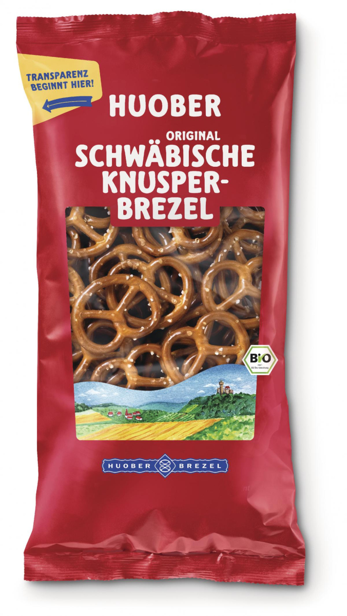 Huober Brezel Schwäbische Knusperbrezel, 175 gr Pa