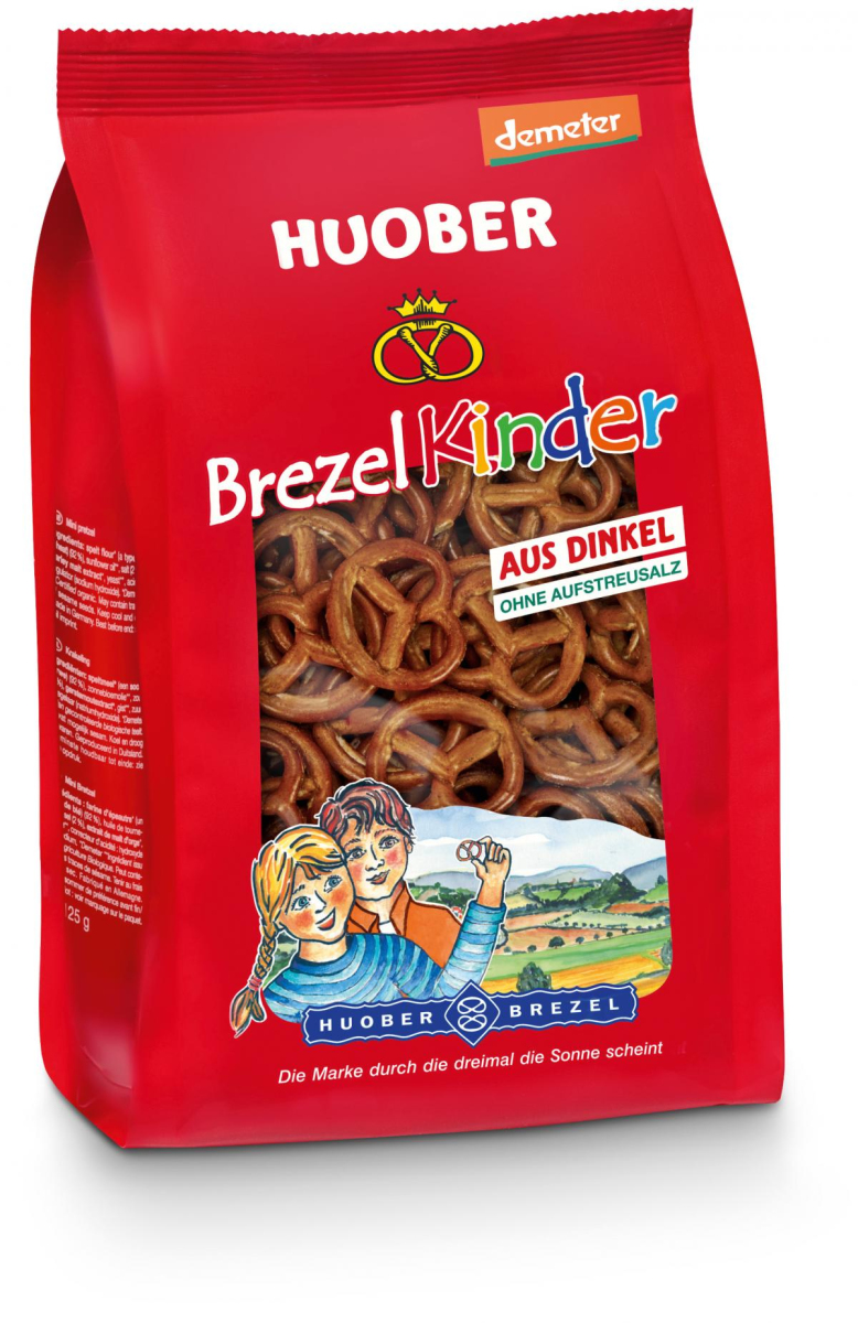 Huober Brezel BrezelKinder Dinkel demeter, 125 gr