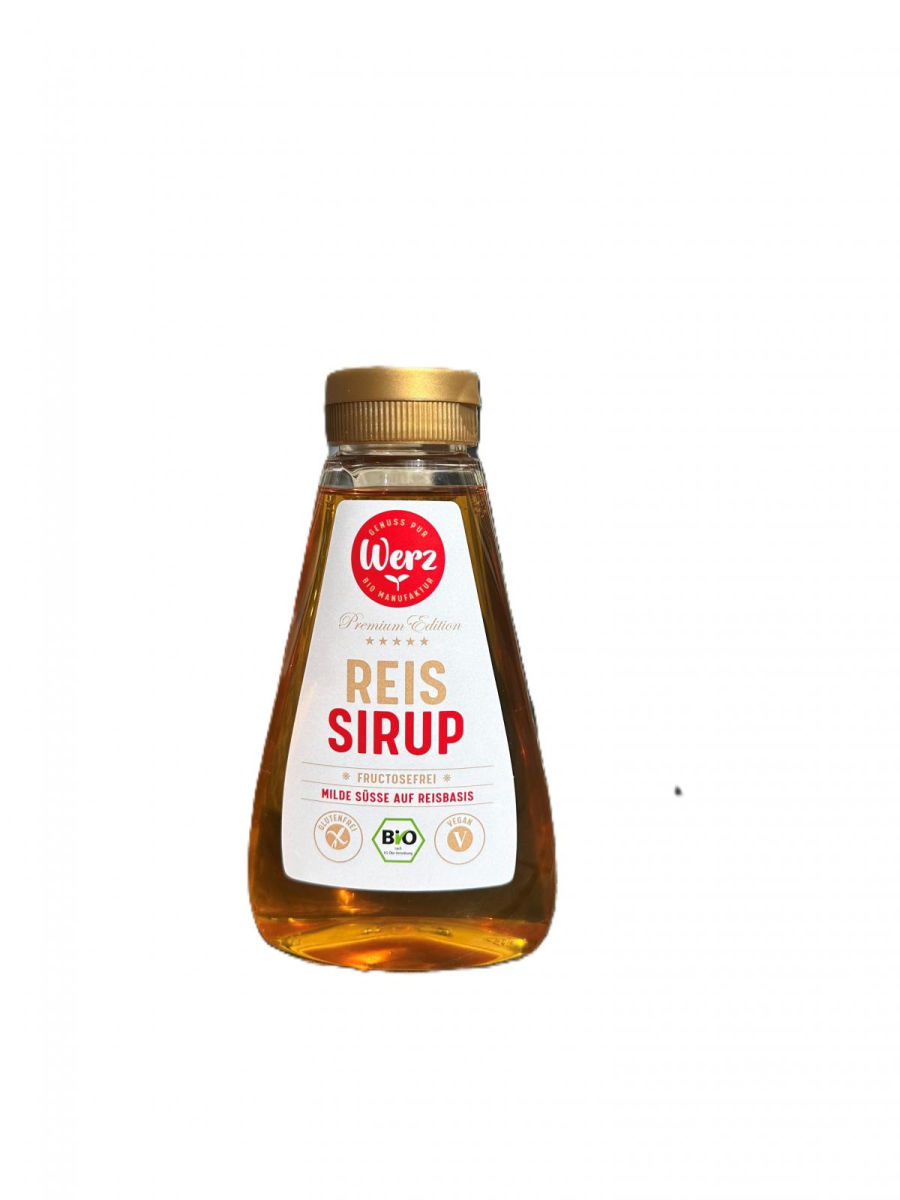 Werz Reissirup glutenfrei, 460 gr Packung