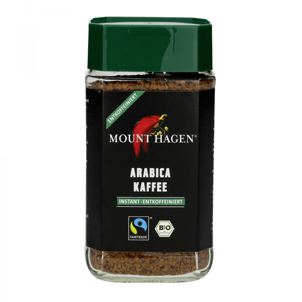 Mount Hagen Arabica Kaffee, Instant, entkoffeinier