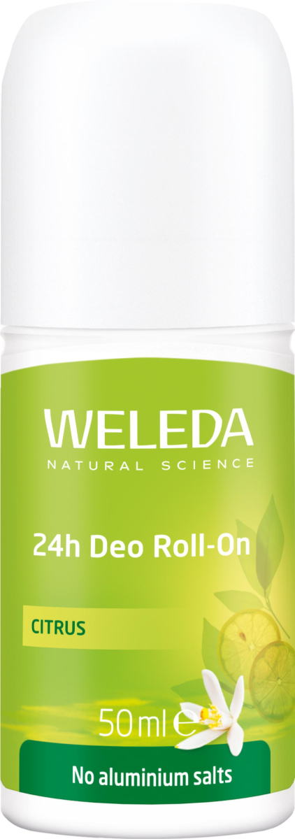 Weleda Citrus 24h Deo Roll-on, 50 ml Flasche