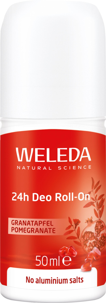 Weleda Granatapfel 24h Deo Roll-on, 50 ml Flasche