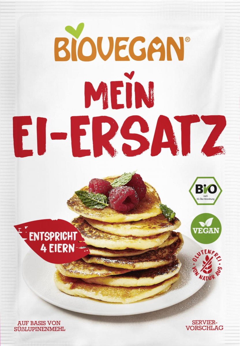 Biovegan Ei-Ersatz 100% pflanzlich, 20 gr Packung