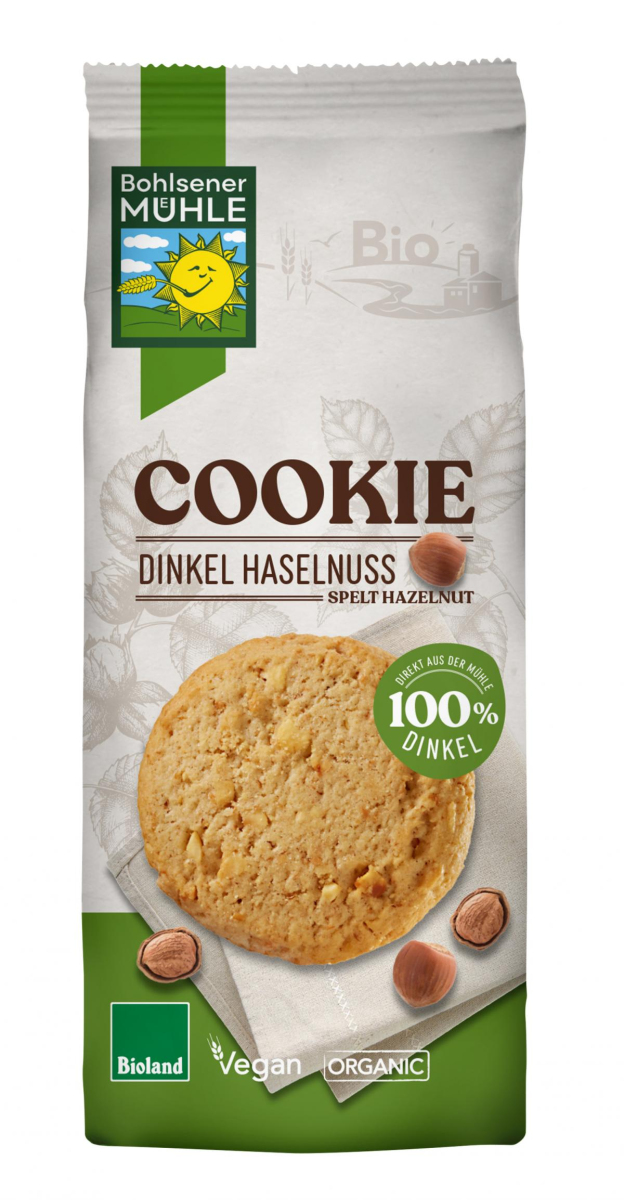 Bohlsener Cookie Haselnuss, 175 gr Packung
