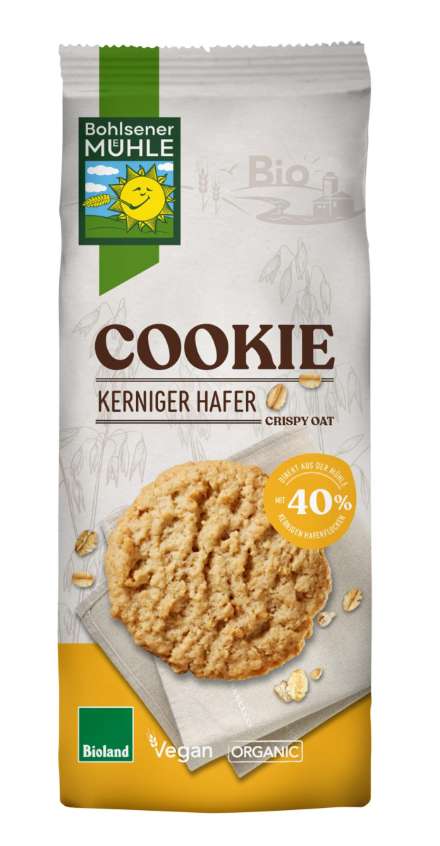 Bohlsener Cookie Hafer, 175 gr Packung