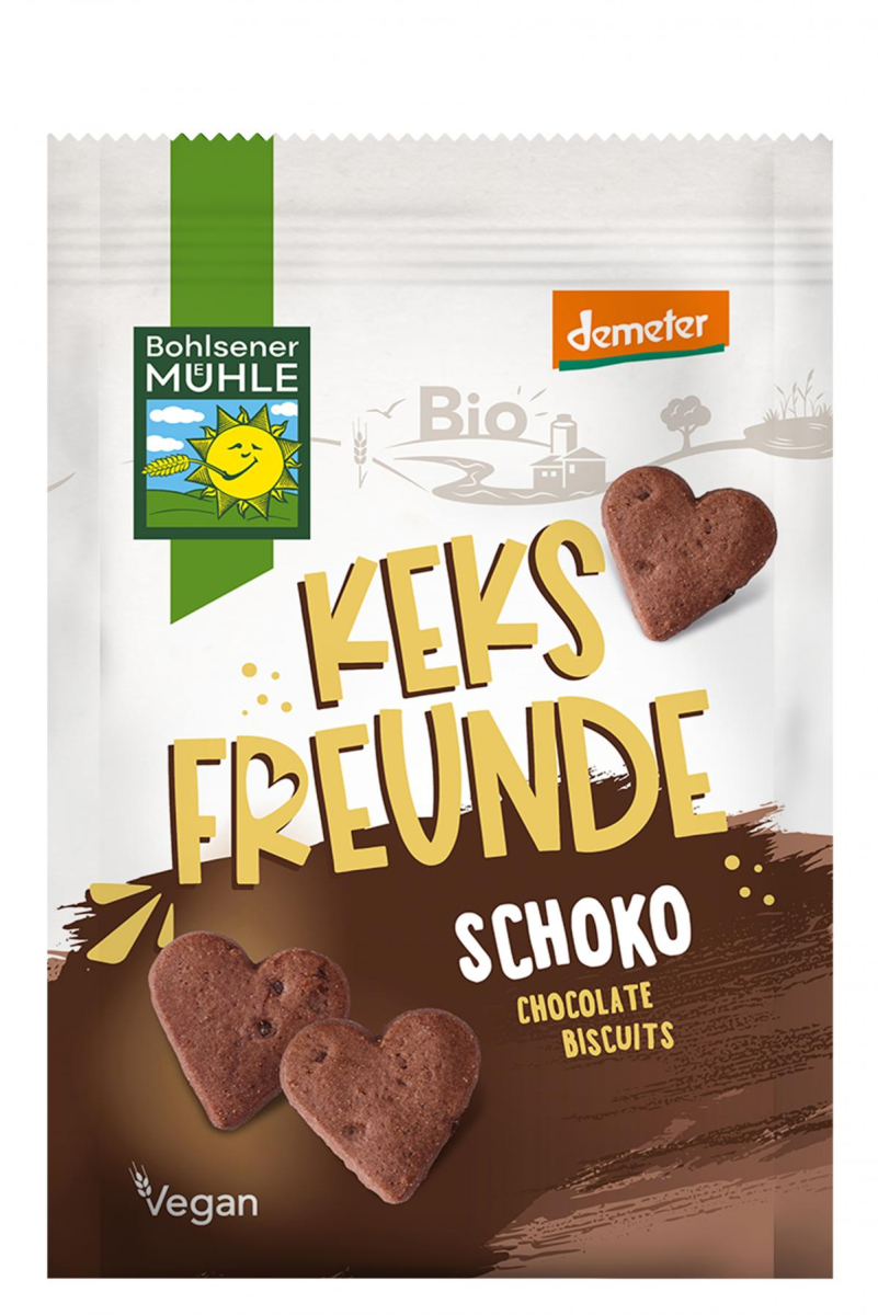 Bohlsener Mühle KeksFreunde Schoko, 125 g Packung