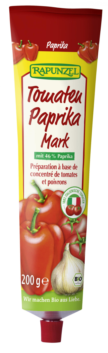 Rapunzel Tomaten-Paprikamark in der Tube, 200 gr T