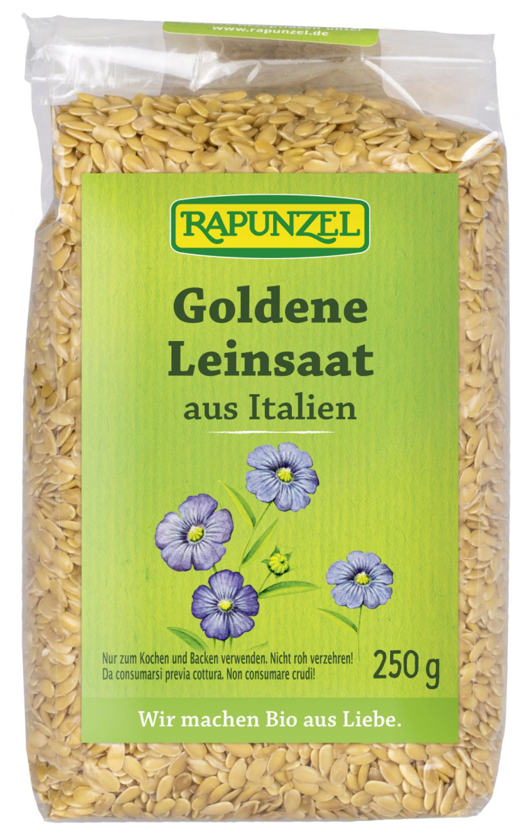 Rapunzel Leinsaat gold, 250 gr Packung