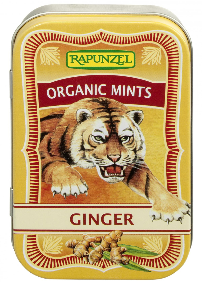 Rapunzel Organic Mints Ginger HIH, 50 gr Dose