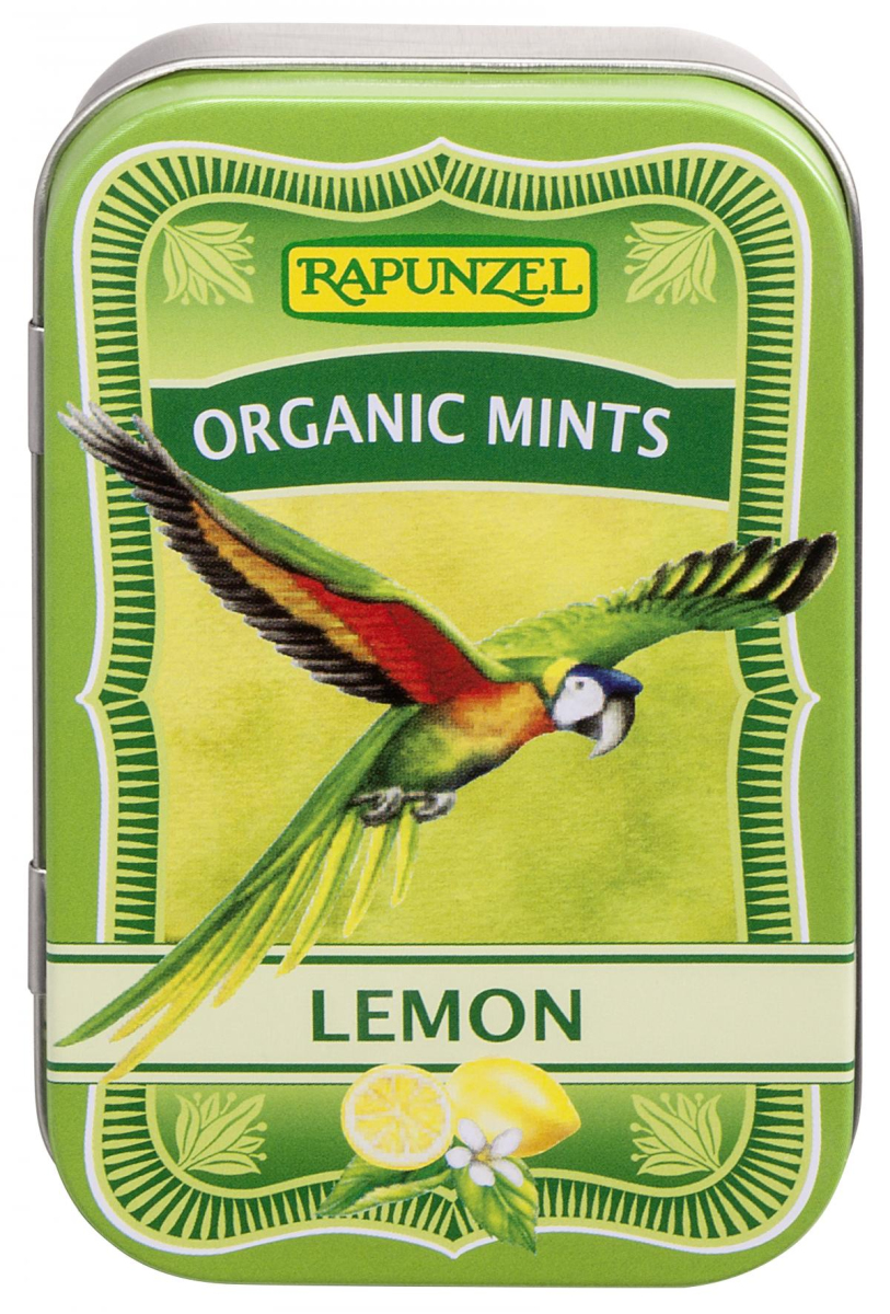 Rapunzel Organic Mints Lemon HIH, 50 gr Dose