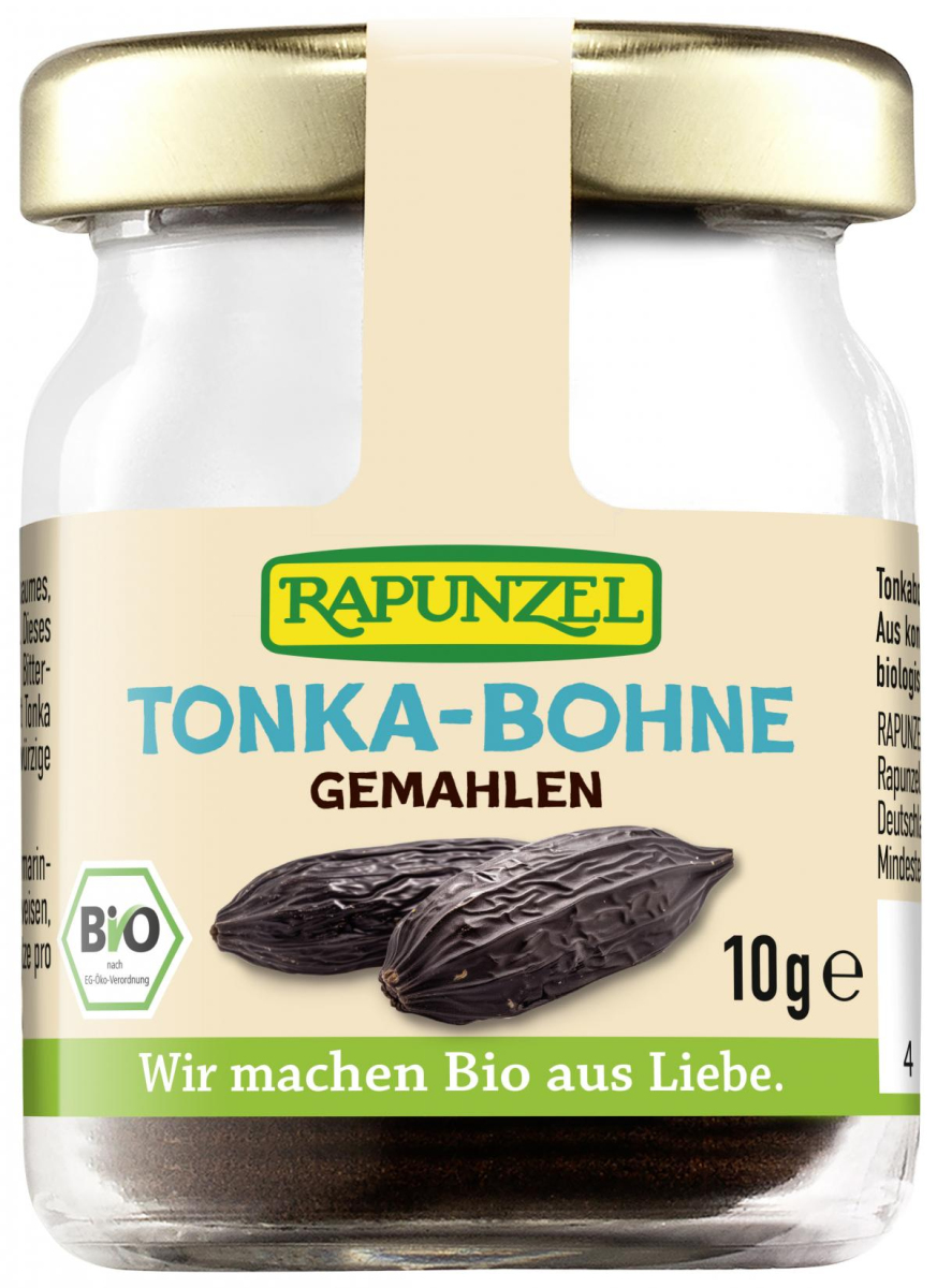 Rapunzel Tonka-Bohne, gemahlen, 10 gr Glas