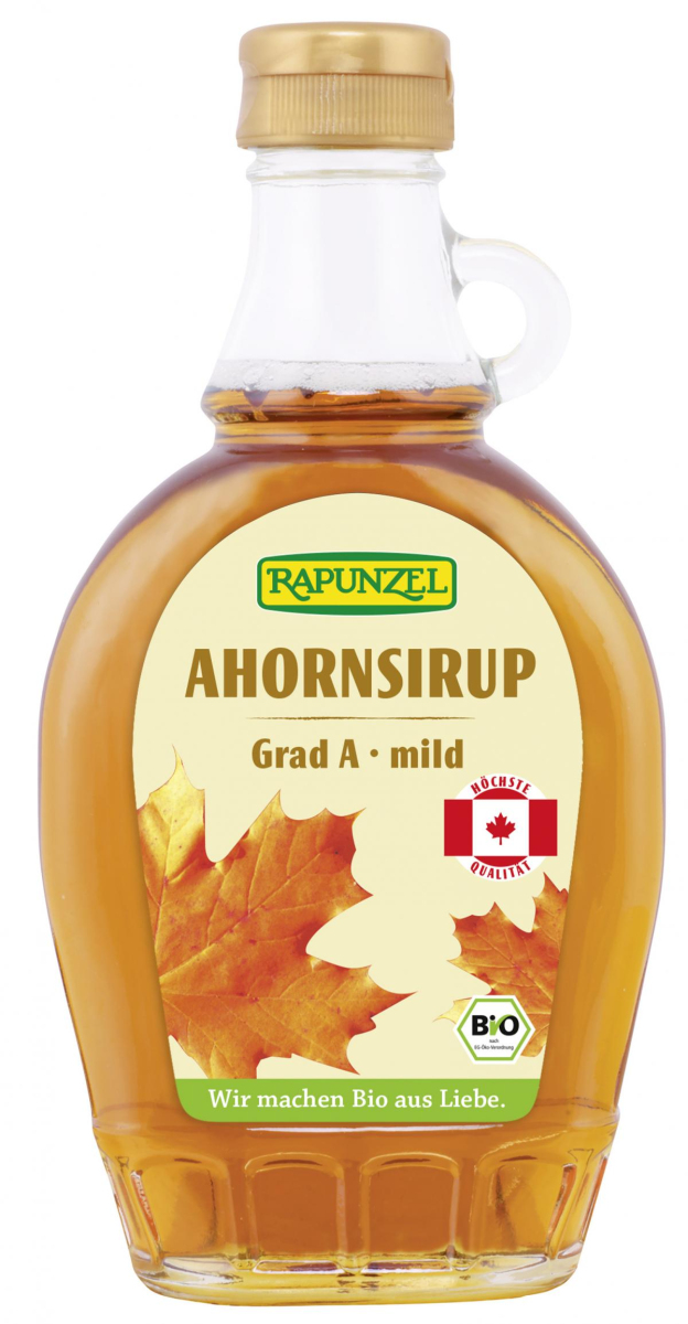 Rapunzel Ahornsirup Grad A, 250 ml Flasche