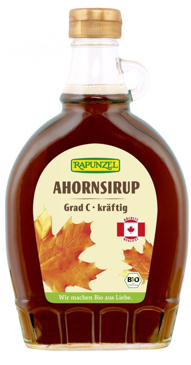 Rapunzel Ahornsirup Grad C, 375 ml Flasche