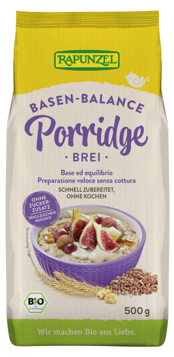 Rapunzel Frühstücksbrei Basen-Balance, 500 gr Pack