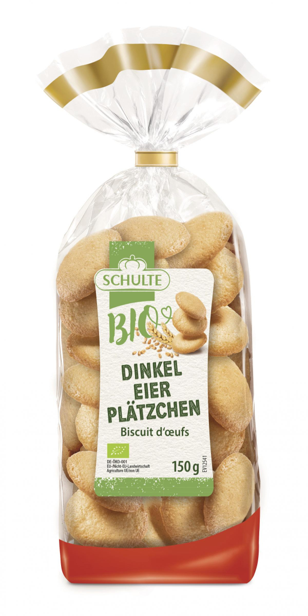 BioGut Dinkel Eierplätzchen, 150 g Packung
