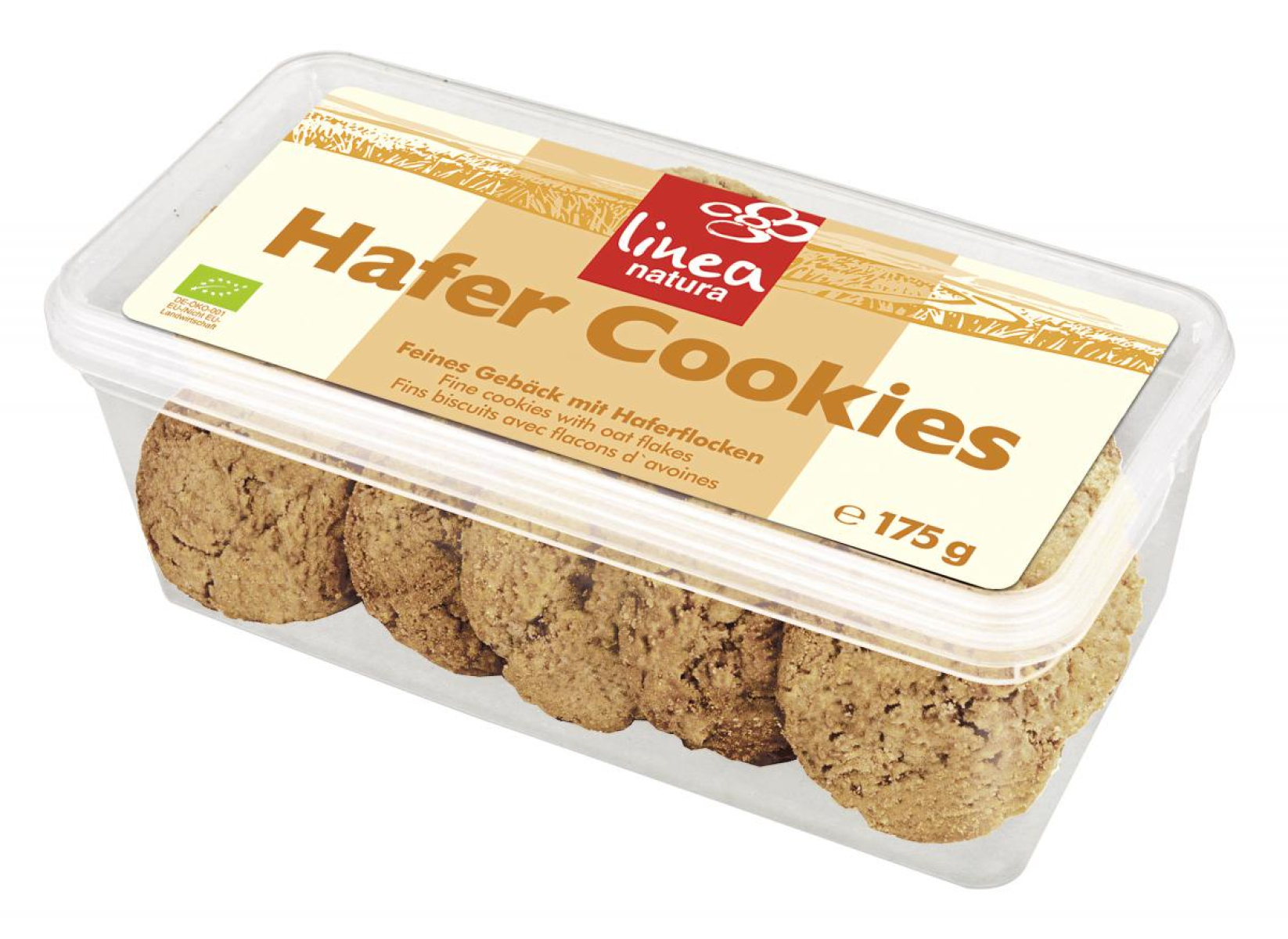 linea natura Hafer Cookies, 175 gr Packung