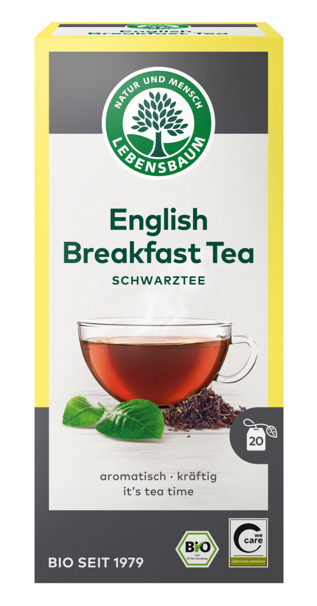 Lebensb Englisch Breakfast, 2 gr, 20 Btl Packung