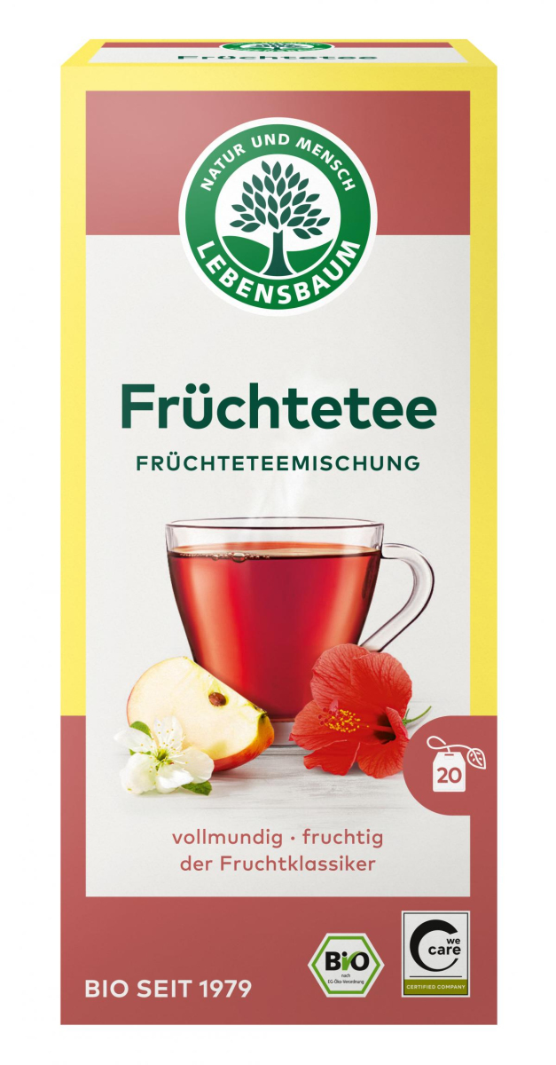 Lebensb Früchtetee, 2,5g, 20 Btl Packung