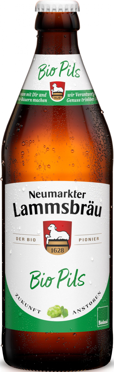 Neumarkter Lammsbräu EdelPils, 0,5 ltr Flasche