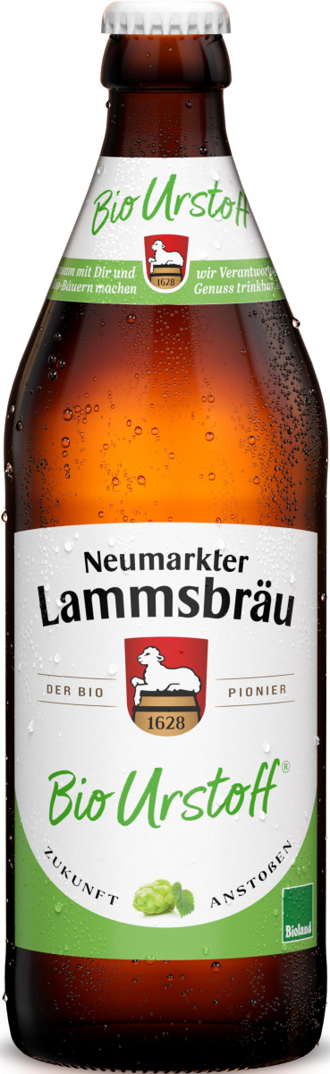Neumarkter Lammsbräu Urstoff, 0,5 ltr Flasche