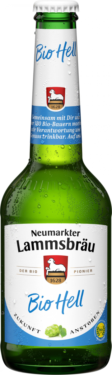 Neumarkter Lammsbräu EdelHell, 0,33 ltr Flasche