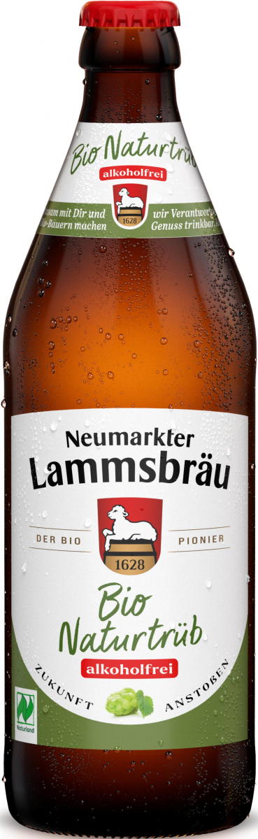 Neumarkter Lammsbräu Naturtrüb alkoholfrei, 0,5 L
