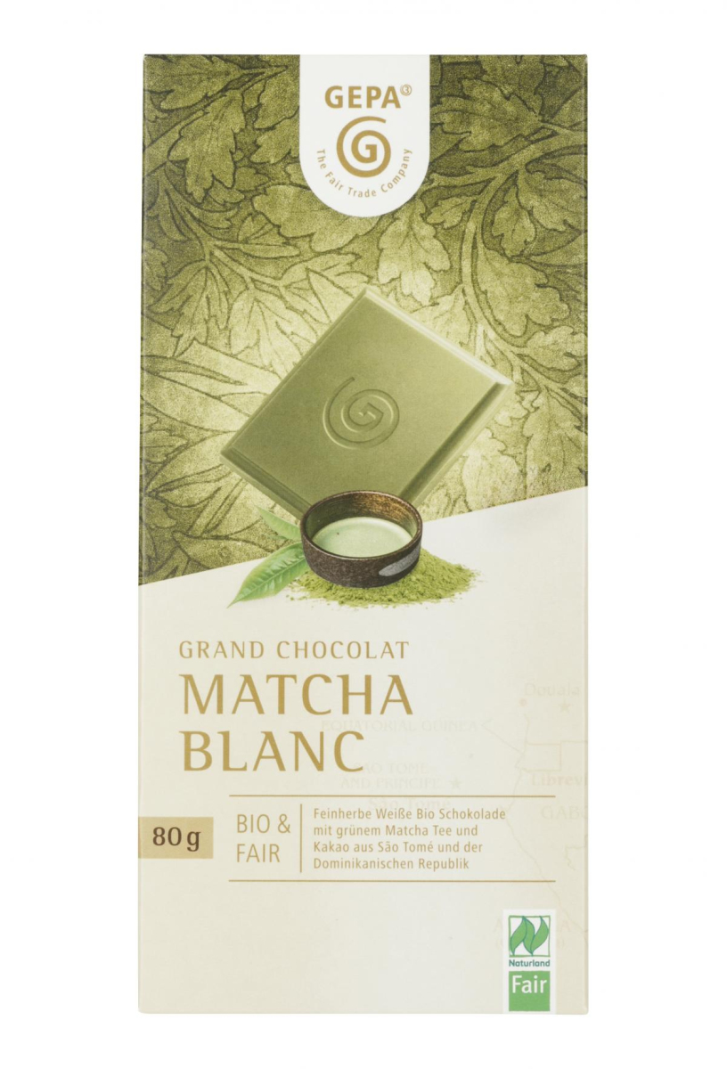 Gepa Matcha Blanc, 80 g Stück