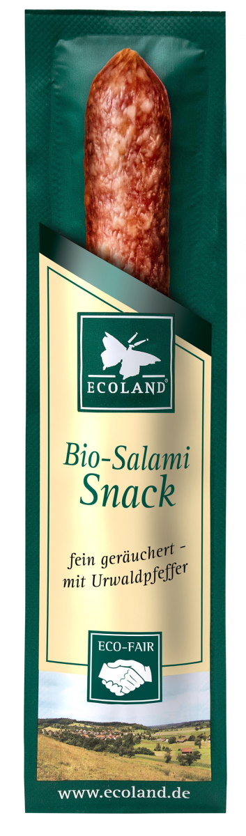 Ecoland Ecoland Mini Salami Snack, 25 g Stück