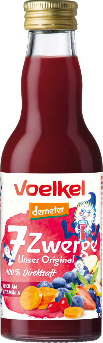 Voelkel 7 Zwerge Kindersaft Unser Original, 0,2 lt