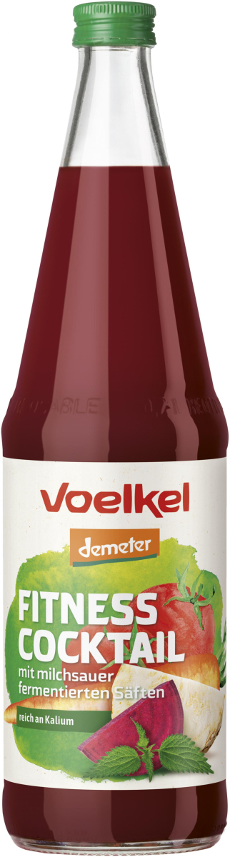 Voelkel Fitness-Cocktail demeter, 0,7 ltr Flasche