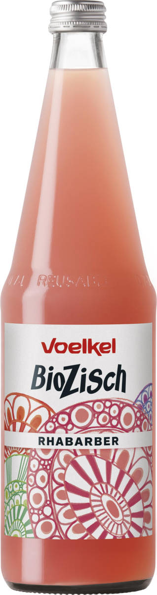 Voelkel Bio Zisch Rhabarber, 0,7 ltr Flasche