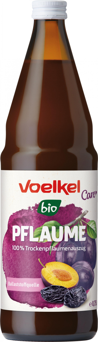 Voelkel Care Pflaume, 0,75 ltr Flasche
