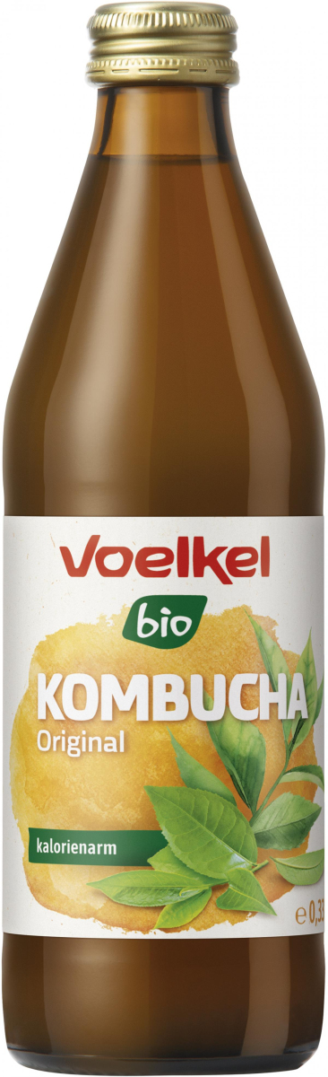 Voelkel Kombucha Original, 0,33 ltr Flasche
