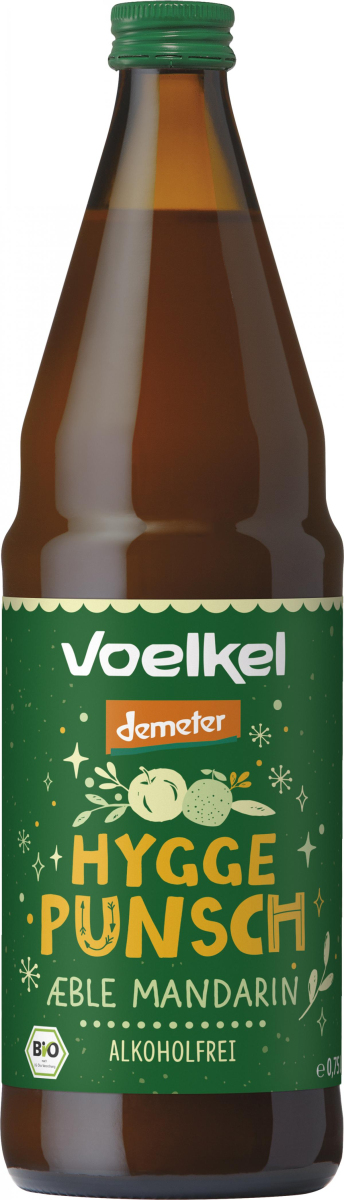 Voelkel Hygge Punsch Apfel-Mandarine, 0,75 ltr Fla