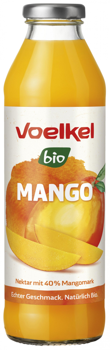 Voelkel Mango Nektar, 0,5 L Flasche