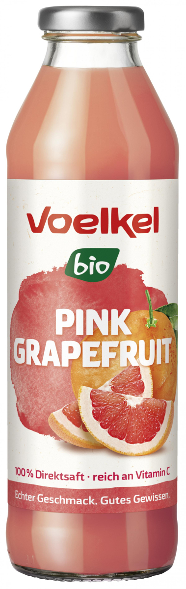 Voelkel Pink Grapefruit, 0,5 L Flasche