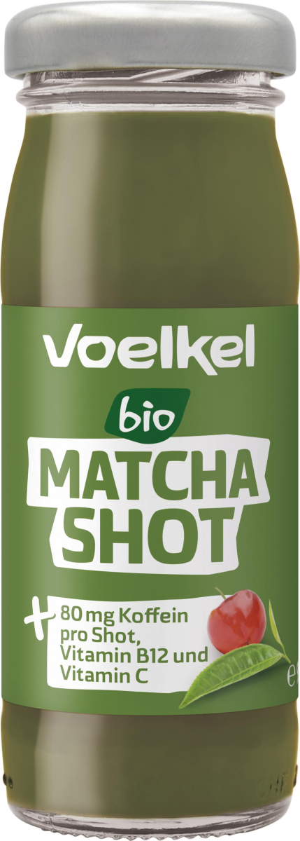 Voelkel Matcha Shot, 95 ml Flasche