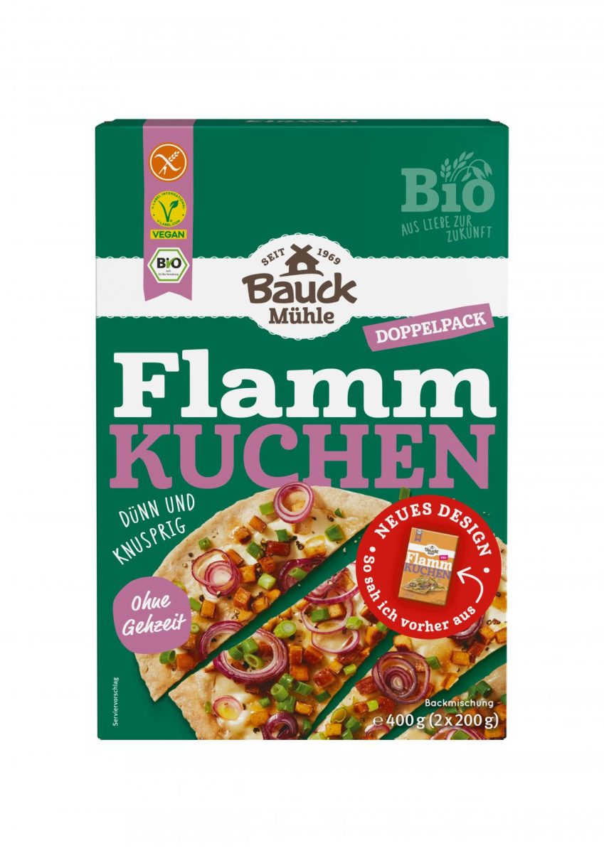 Bauck Hof Flammkuchen glutenfrei, 400 gr Packung