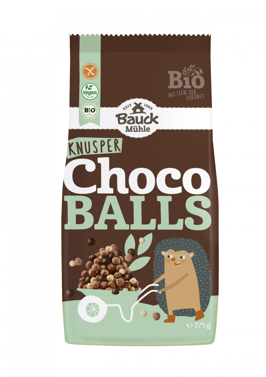 Bauckhof Choco Balls glutenfrei, 275 g Packung