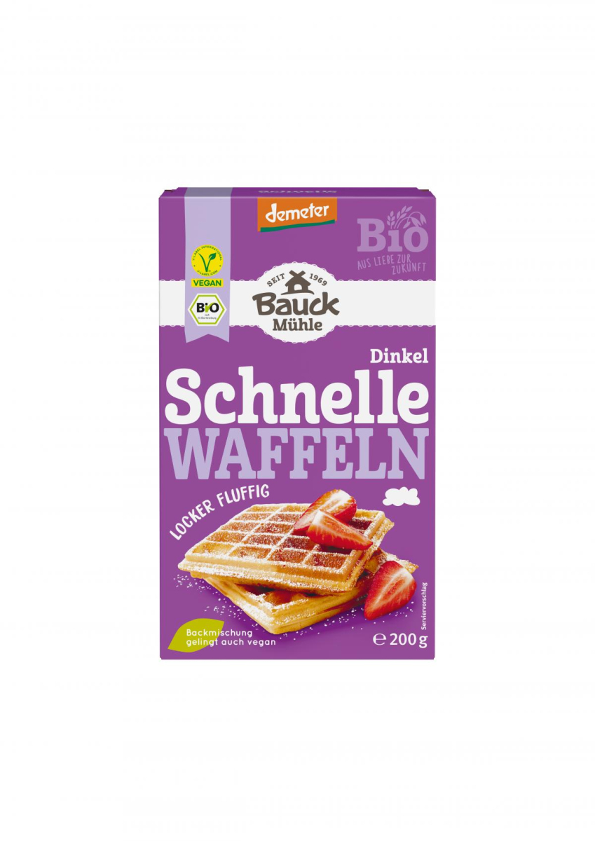 Bauck Hof Dinkel-Waffeln, 200 gr Packung