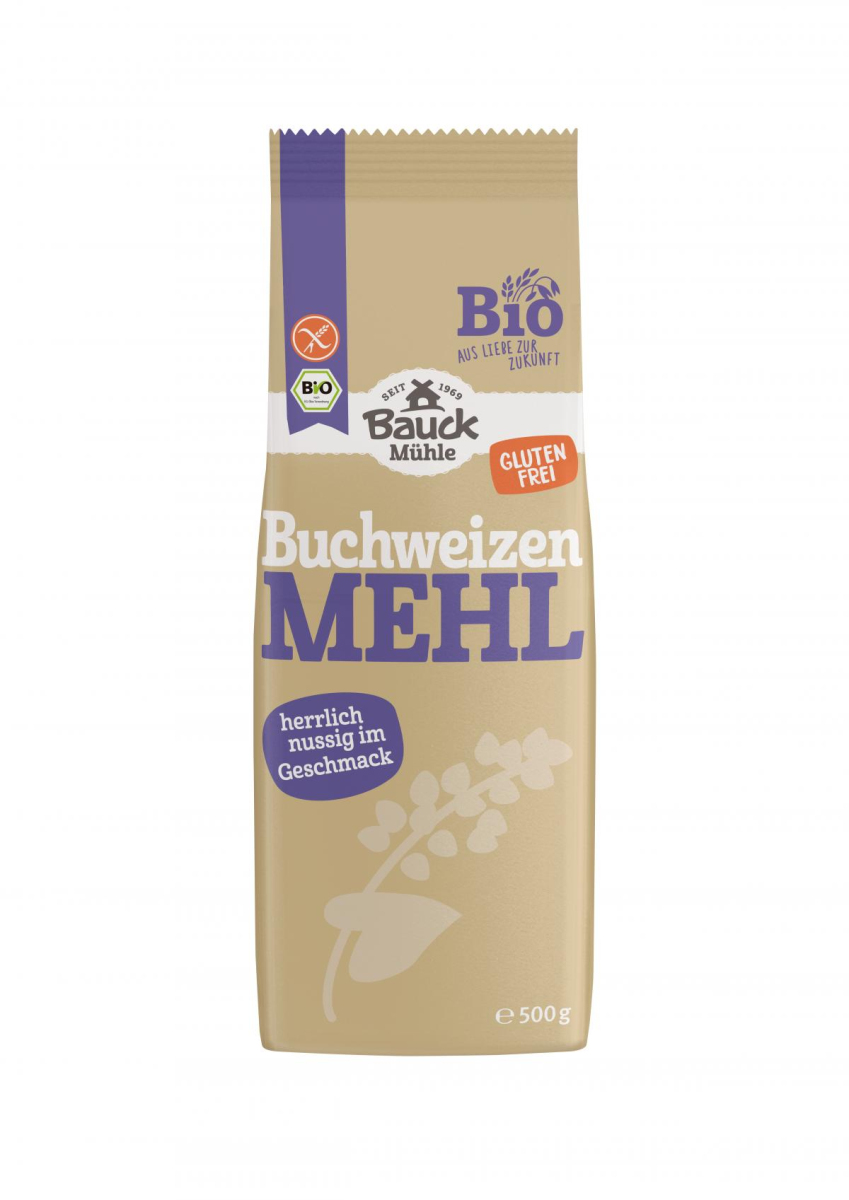 Bauck Hof Buchweizenmehl, 500 gr Packung -glutenfr