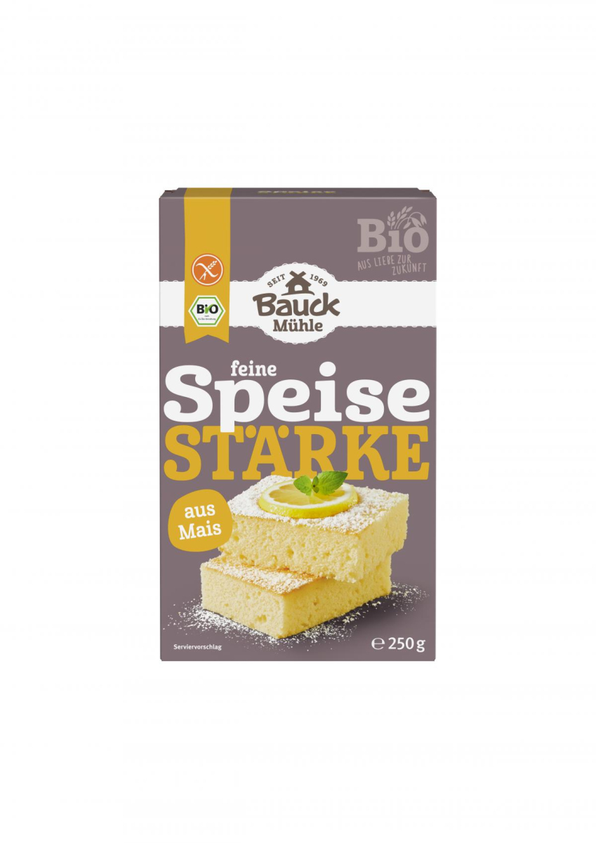 Bauck Hof Speisestärke, 250 gr Packung -glutenfrei