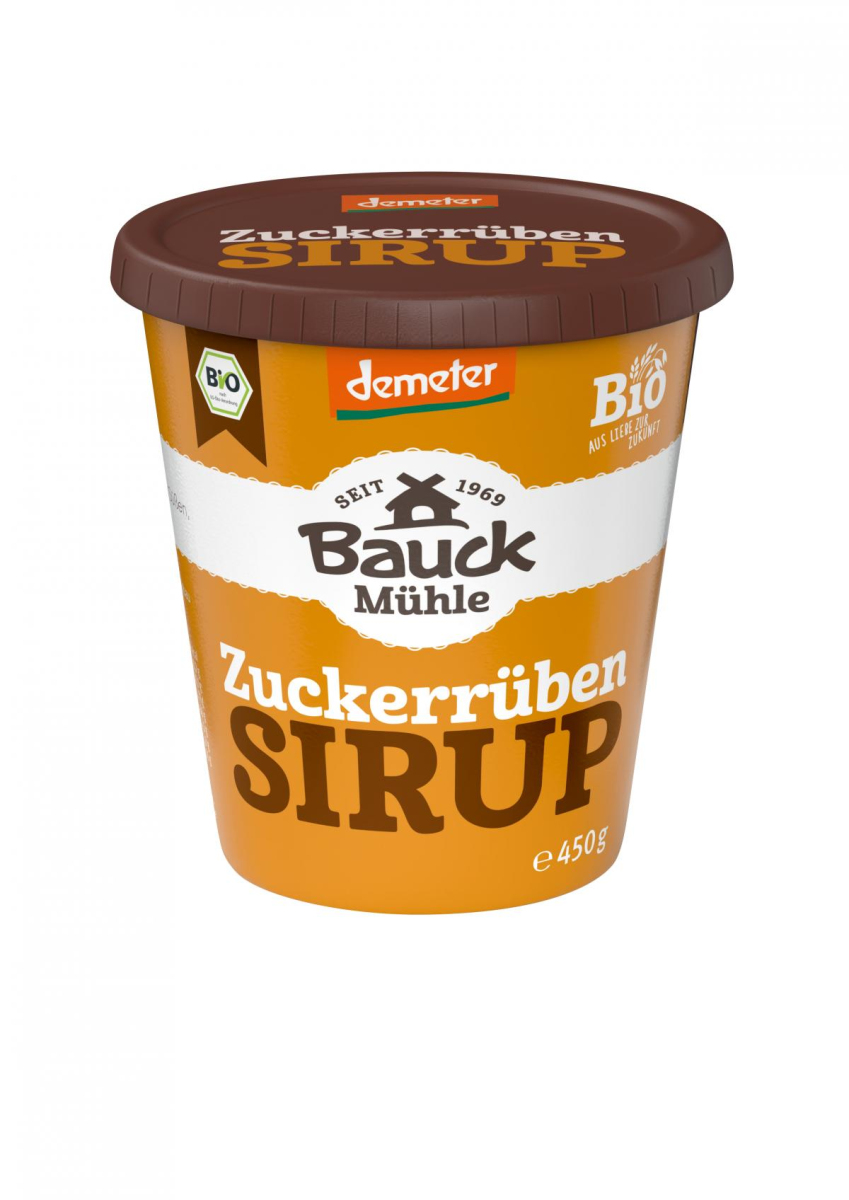 Bauck Hof Zuckerrübensirup, 450 gr Becher