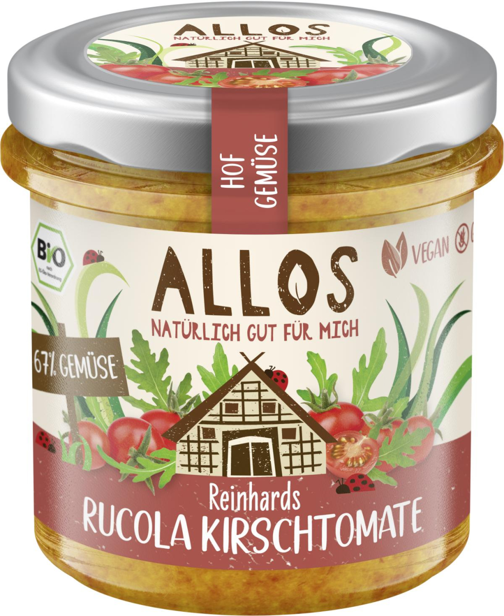 Allos Hof-Gemüse Reinhards Rucola Kirschtomate, 13