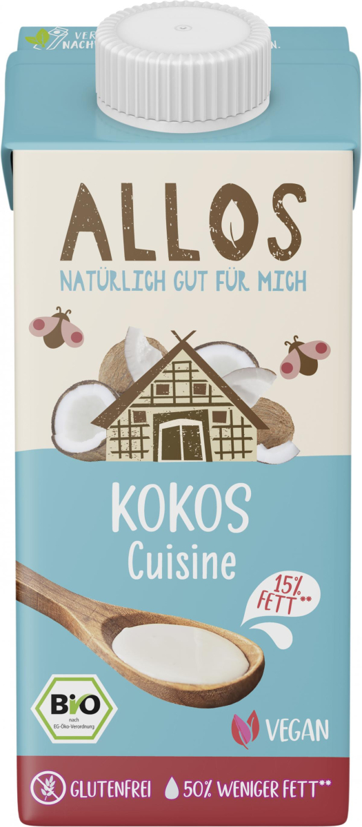 Allos Kokos Cuisine, 200 ml Packung